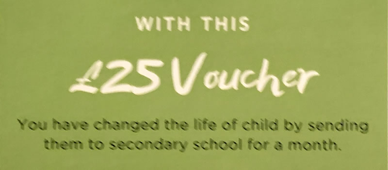 Friends of NCF - £25 Gift Voucher